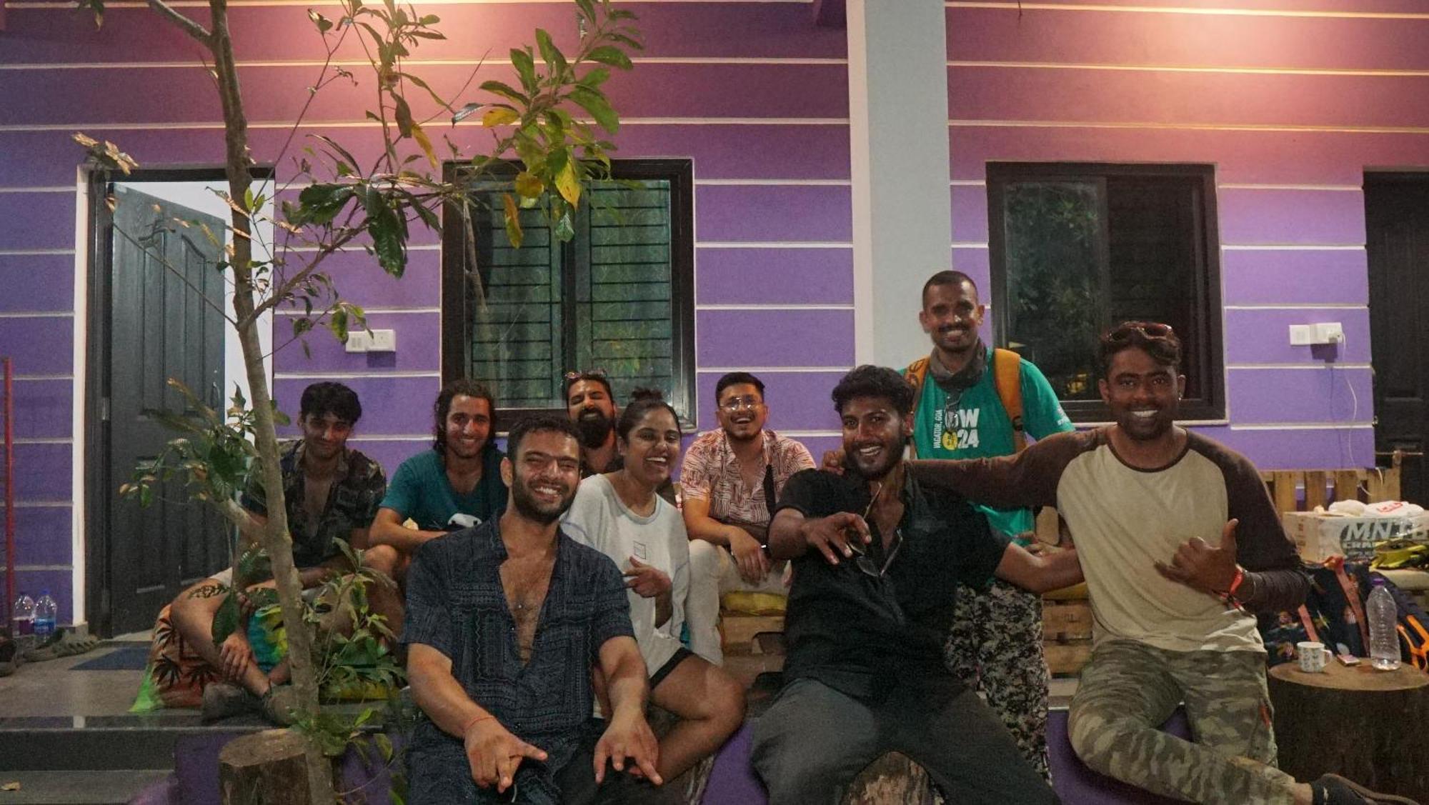 Auberge de jeunesse Tamasha Goa Vagator Extérieur photo