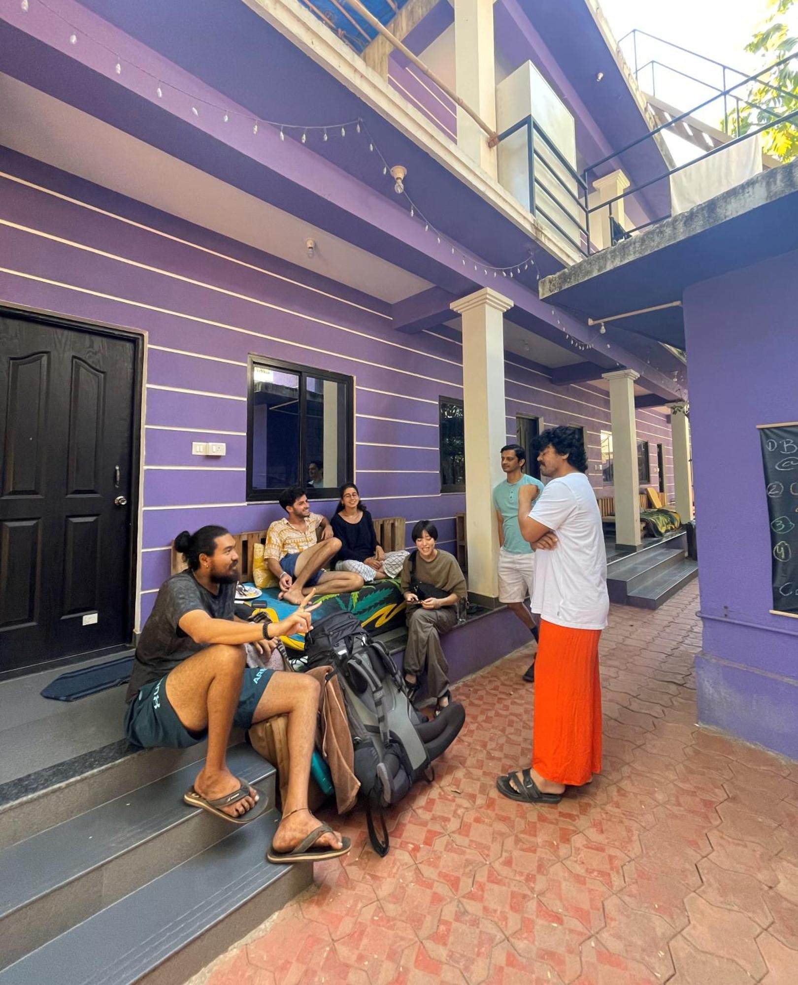 Auberge de jeunesse Tamasha Goa Vagator Extérieur photo